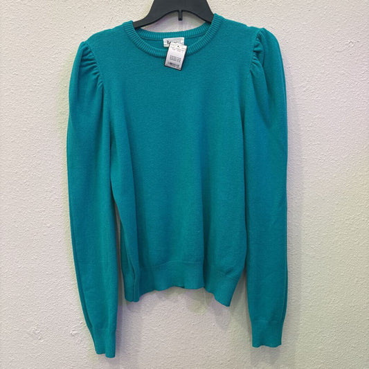 &MERCI,PUFF SHOULDER TOP ,TEAL ,L