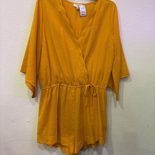UMGEE,FLOWY ROMPER ,YELLOW,L