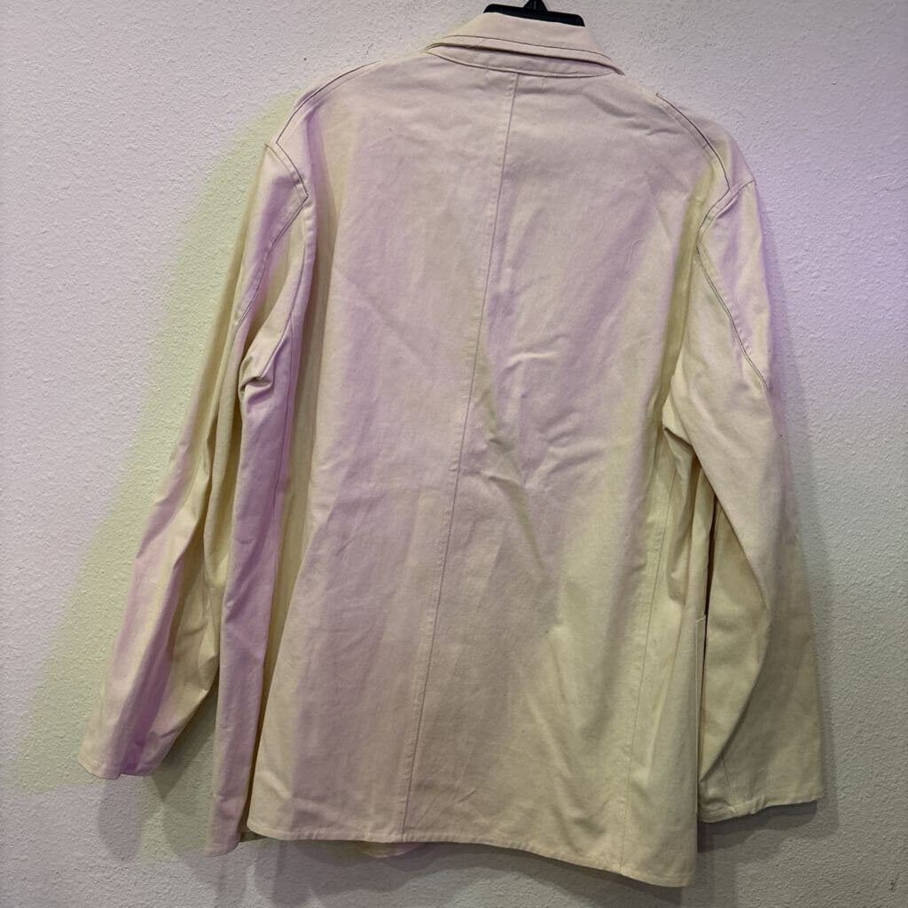 MOD REF,NWT BLAZER JACKET ,CREAM ,L