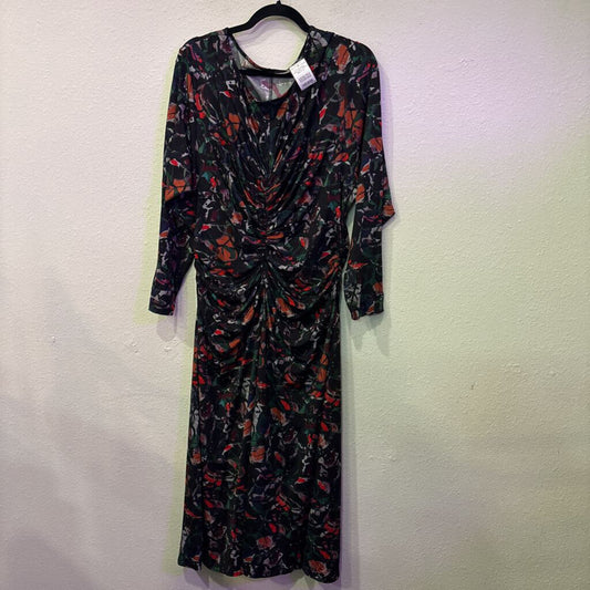 MM LAFLEUR,PATTERNED LONG MAXI DRESS ,MULTI,XL