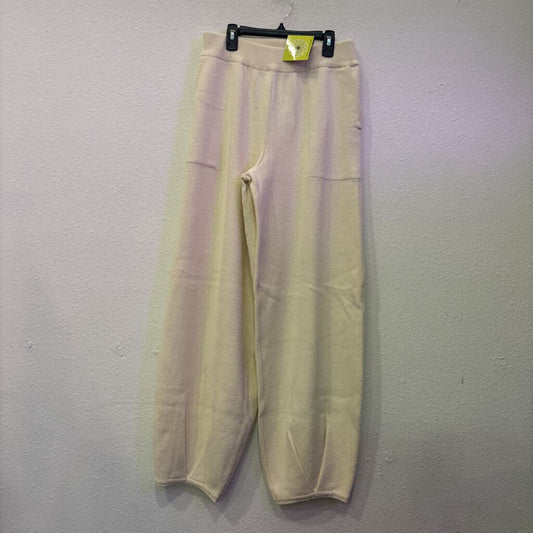 ENTRO,NWT KNIT JOGGER PANT ,CREAM ,L