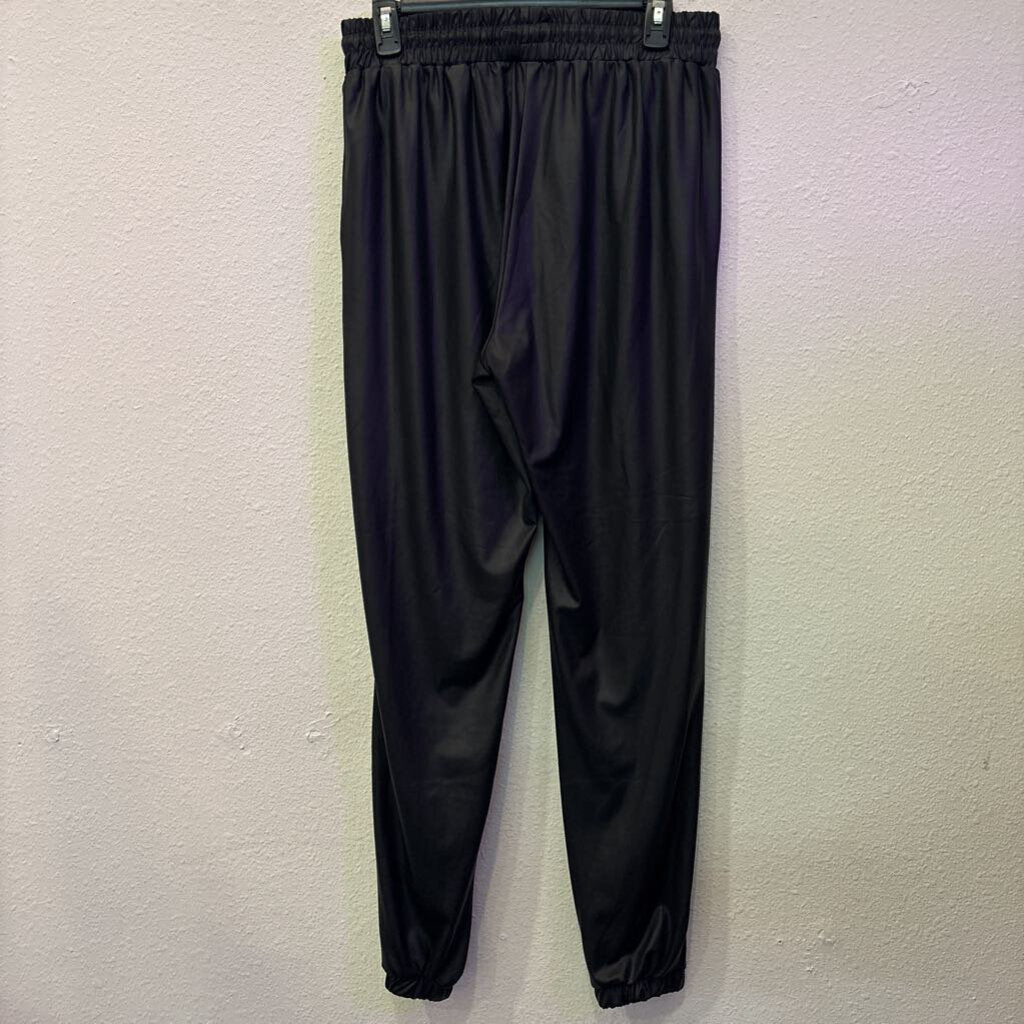FIRST LOVE,FAUX JOGGER,BLK ,L