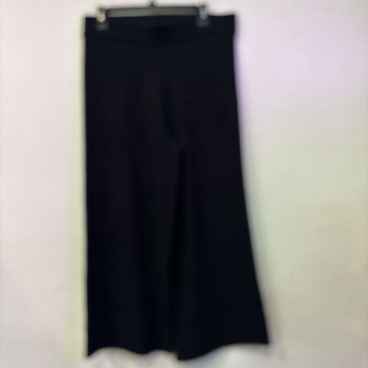 THE DROP,LOUNGE WIDELEG PANT ,BLK ,L