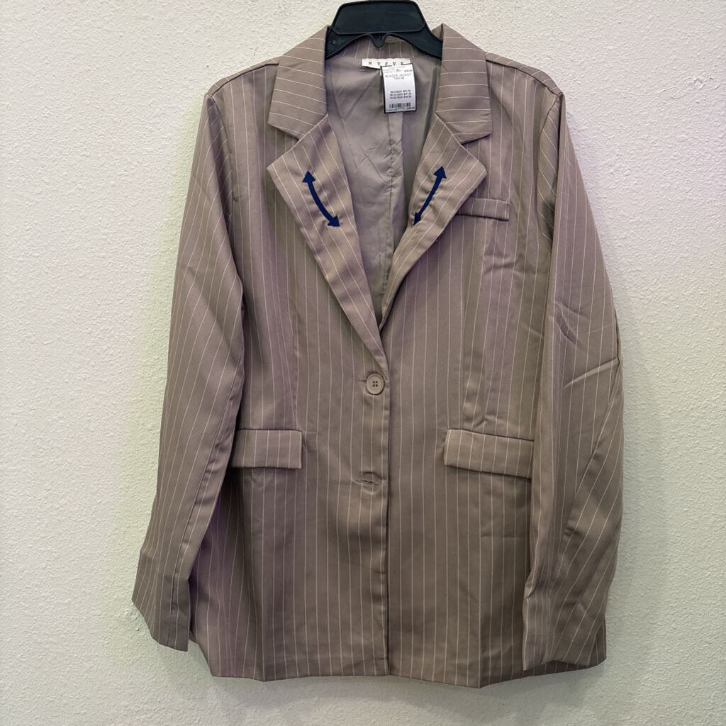 HYFVE HYFVE HYFVE,BLAZER JACKET,TAN,M