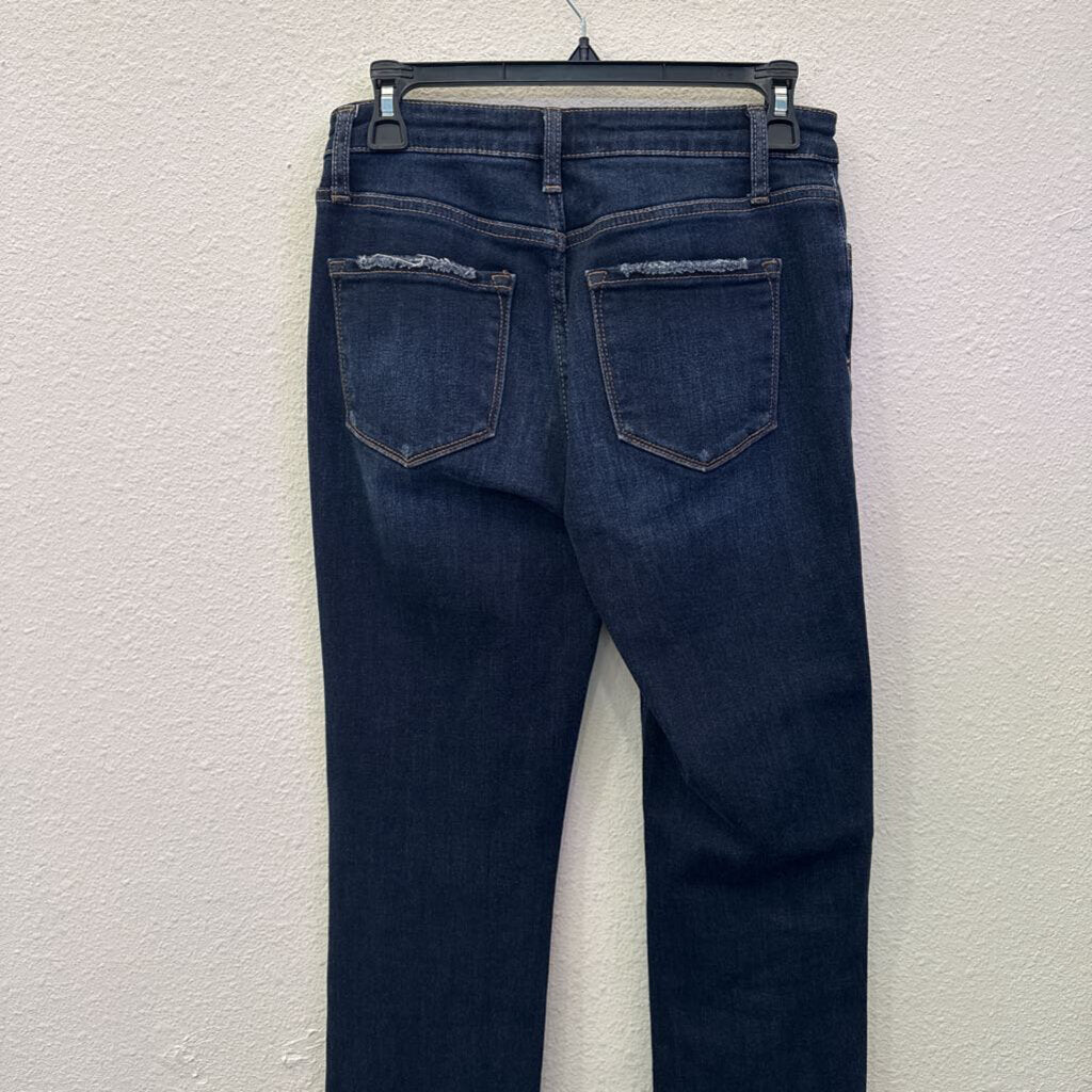 LOVERVET,DENIM STRAIGHT ,BLUE,26