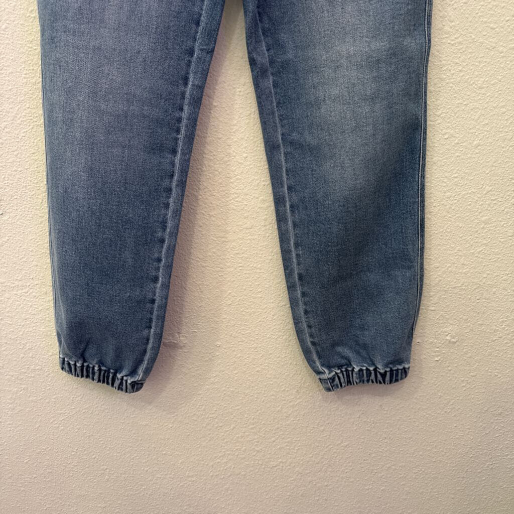 JUDY BLUE,NWT DENIM JOGGER , BLUE,26