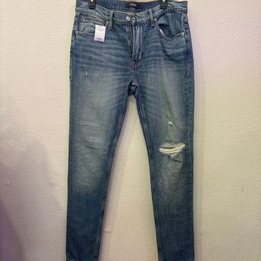 HUDSON,DENIM STRAIGHT,BLUE,32