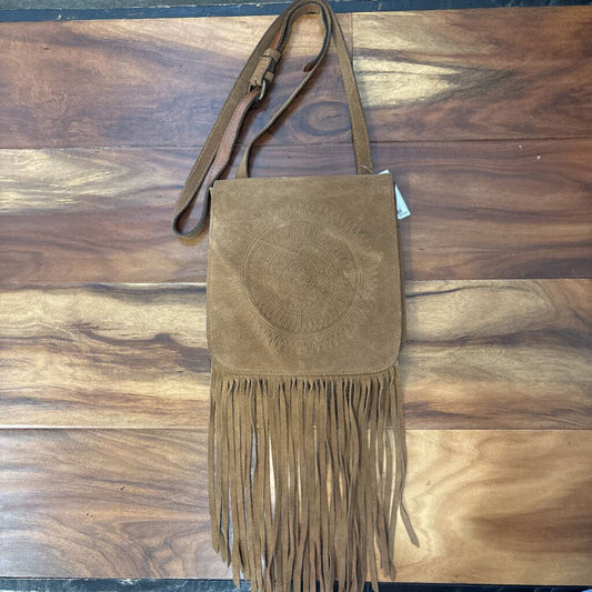 PATRICIA NASH,PATRICIA NASH SUEDE FRINGE,BROWN