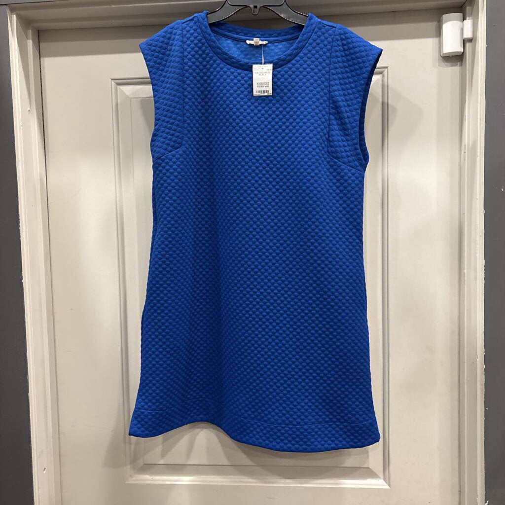 JODIFL,QUILTED DRESS,BLUE,S
