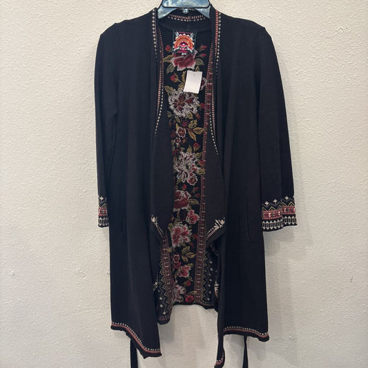JOHNNY WAS,LONG CARDIGAN,BLACK,XS