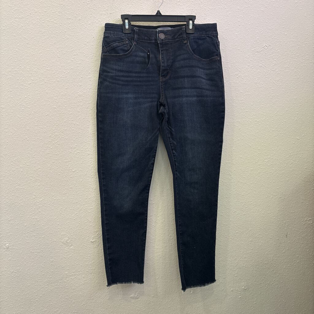WIT & WISDOM,DENIM SKINNY ,BLUE DENIM ,10