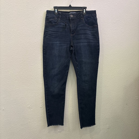 WIT & WISDOM,DENIM SKINNY ,BLUE DENIM ,10