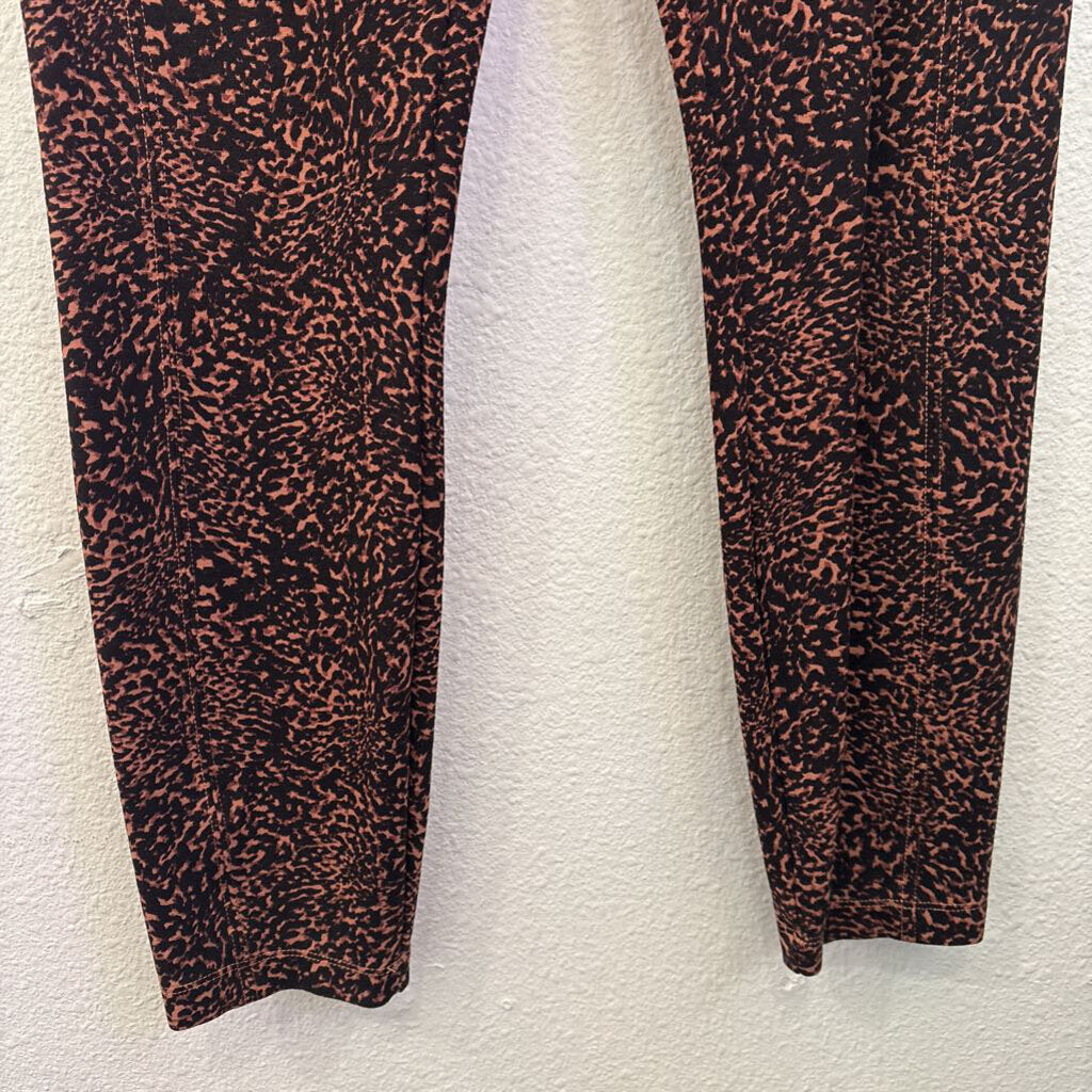 LYSSE,LEOPARD JEGGINGS ,BRN ,L