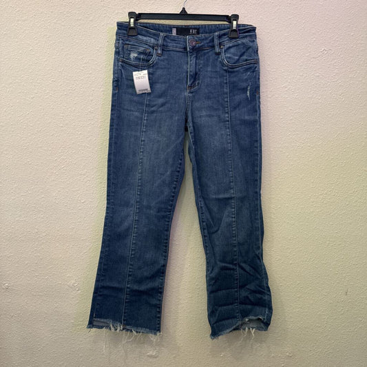 DENIM AKNKLE FLARE,BLUE,2