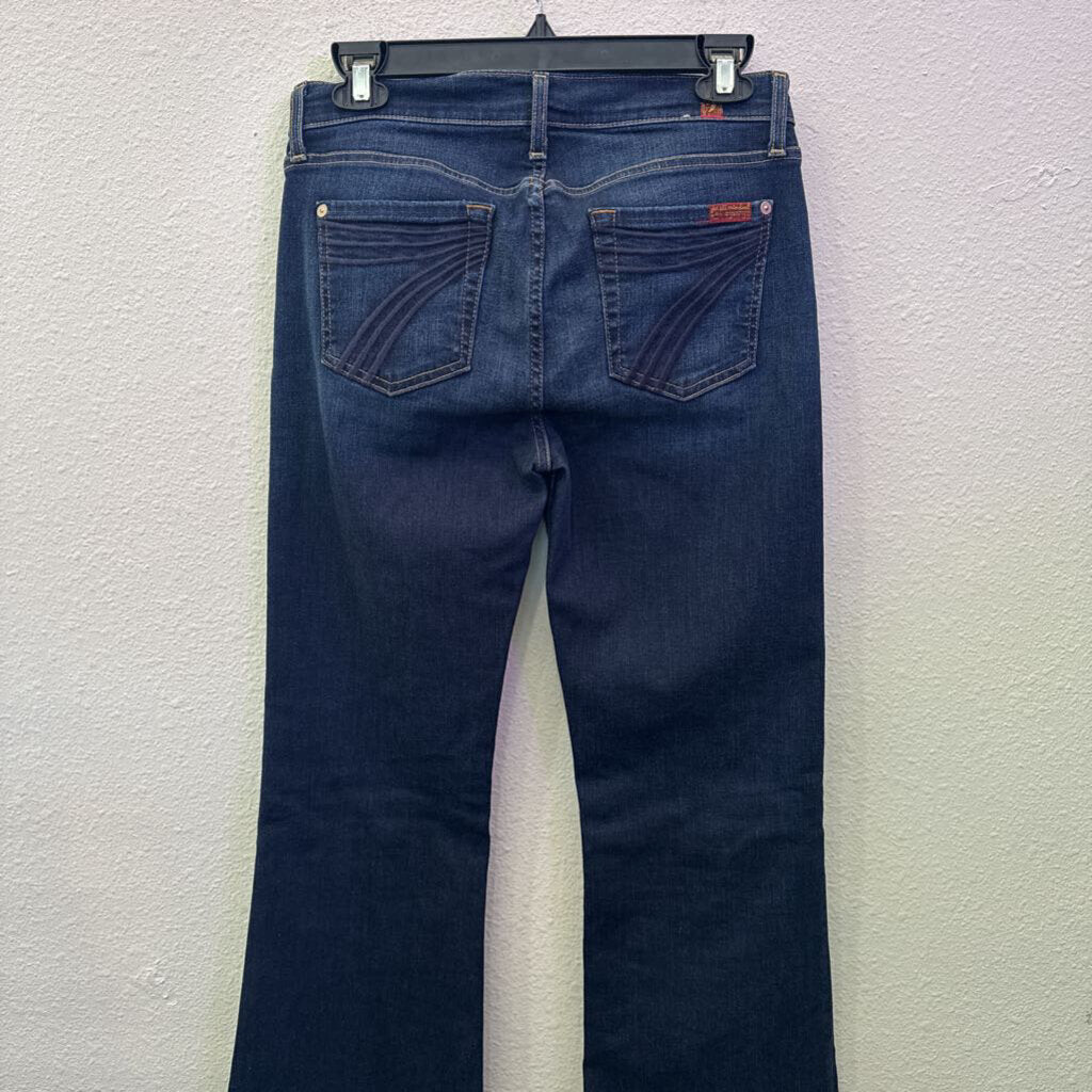 SEVEN OF ALL MAN KIND,DENIM DOJO,BLUE,26