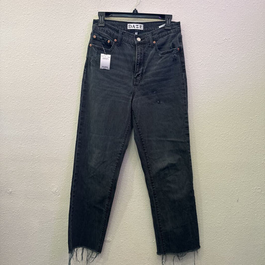 DAZE,DENIM RIGID CROP,BLK,27