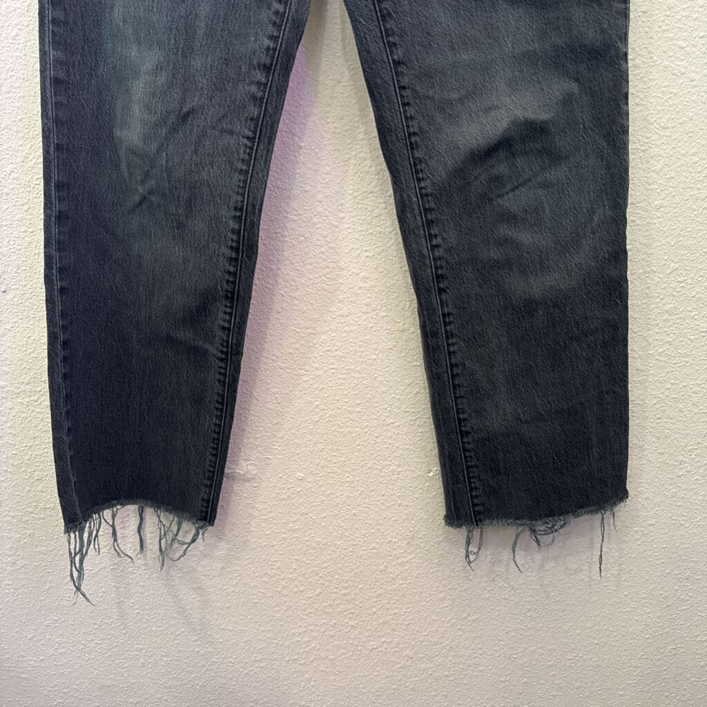 DAZE,DENIM RIGID CROP,BLK,27