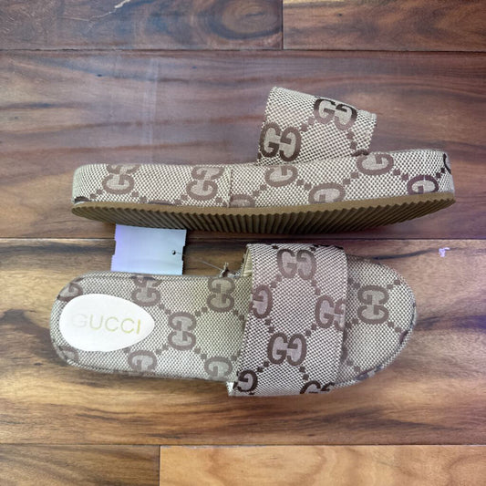 GUCCI (DUPE),INSPIRED SANDAL ,TAN ,9
