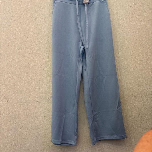 PRETTY GARDEN,FLOWY LOUNGE PANT ,BLUE,L