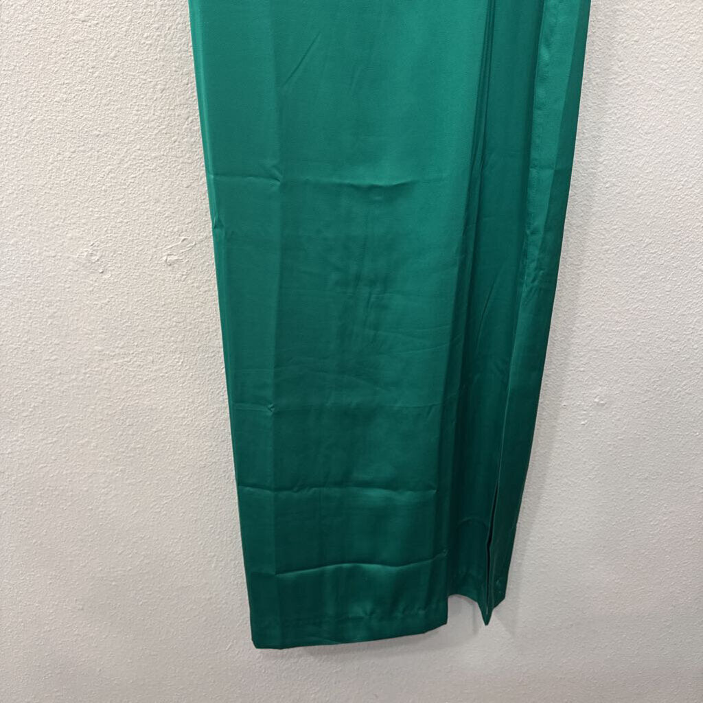 LILLY PULITZER,NWT SILKY BOW STRAPLESS DRESS ,GRN,10
