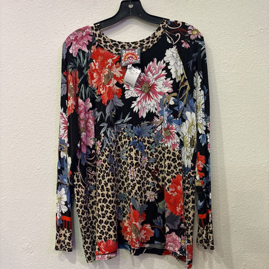 JOHNNY WAS,LONGSLV TOP,MULTI,L