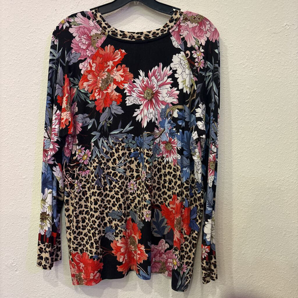 JOHNNY WAS,LONGSLV TOP,MULTI,L