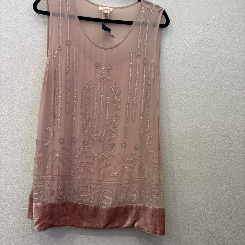 SUNDANCE,TANK TOP ,TAN,L