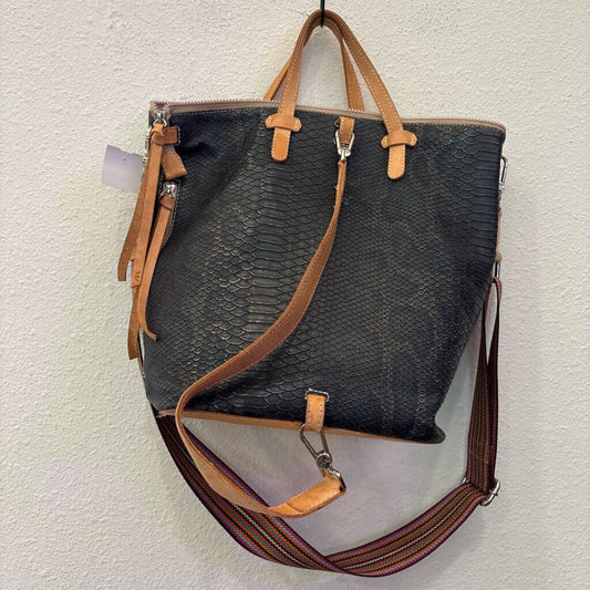 CONSEULA,CONSUELA RATTLER SLING PURSE ,BLUE