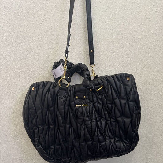 MIU MIU,AUTH MIU MIU SHOULDER BAG,MAROON