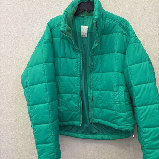NO LABEL,PUFFER JACKET,GRN,XL