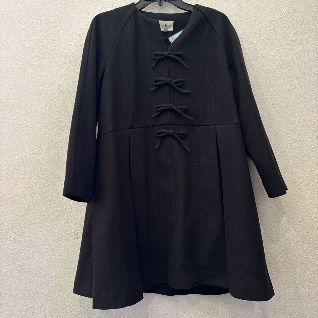 TUCKERNUCK,BOW FRONT COAT,BLACK,XL