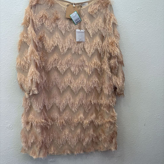 KORI,SHAGGY DRESS,BLUSH,L