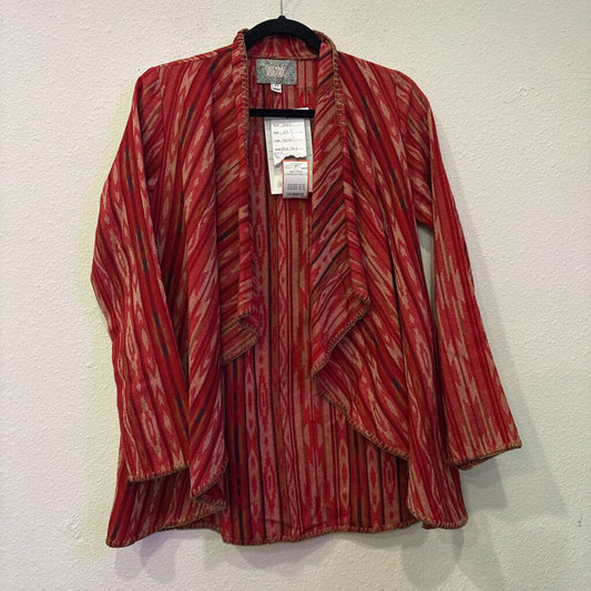 SILVERADO,WESTERN CARDIGAN,RED,XS