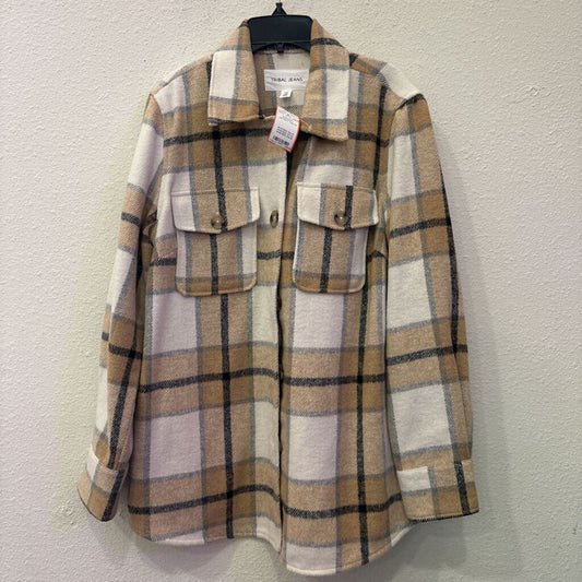 TRIBAL, SHACKET JACKET,TAN,M