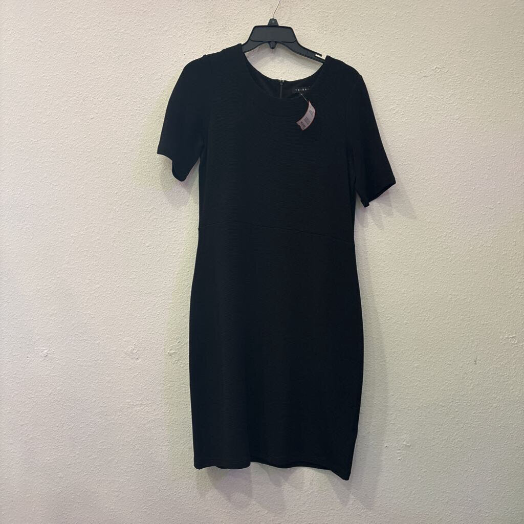 TRIBAL,SHORTSLV DRESS,BLK,M