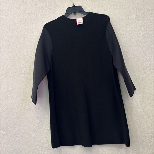 COS,KNIT DRESS W/ ZIPPER ,BLK ,M