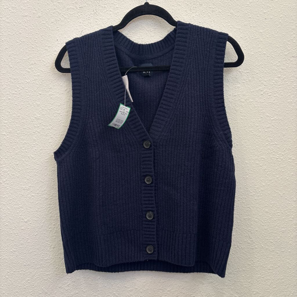 GAP,SWEATER VEST,BLUE,M