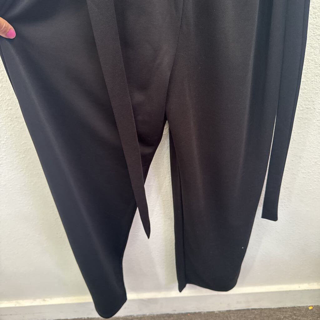 NO LABEL,SHORTSLV JUMPER,BLK,L