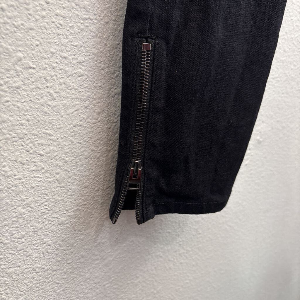 TOM FORD,ANKLE ZIP DENIM,BLK ,28