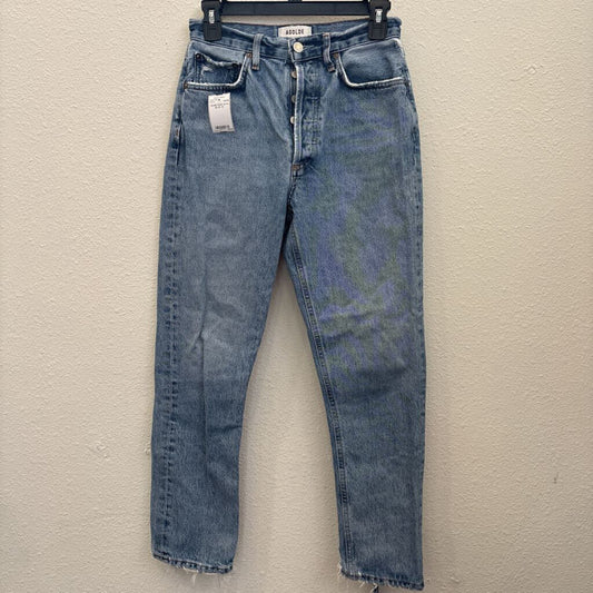 AGOLDE,DENIM MOM JEAN,BLUE,25