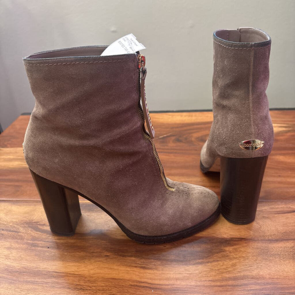 JIMMY CHOO,BOOTIES,TAN,40