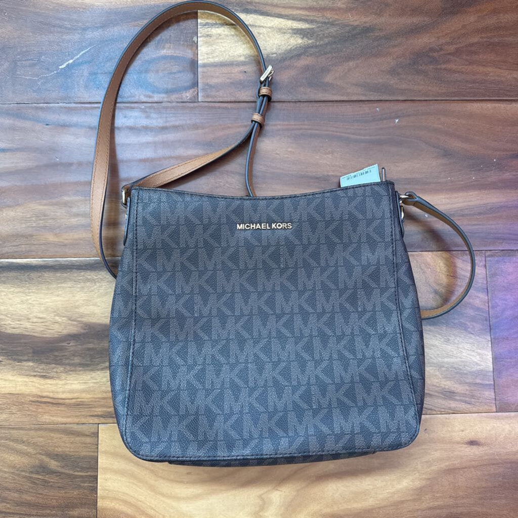 MICHAEL KORS,MK MONO CROSSBODY ,BRN