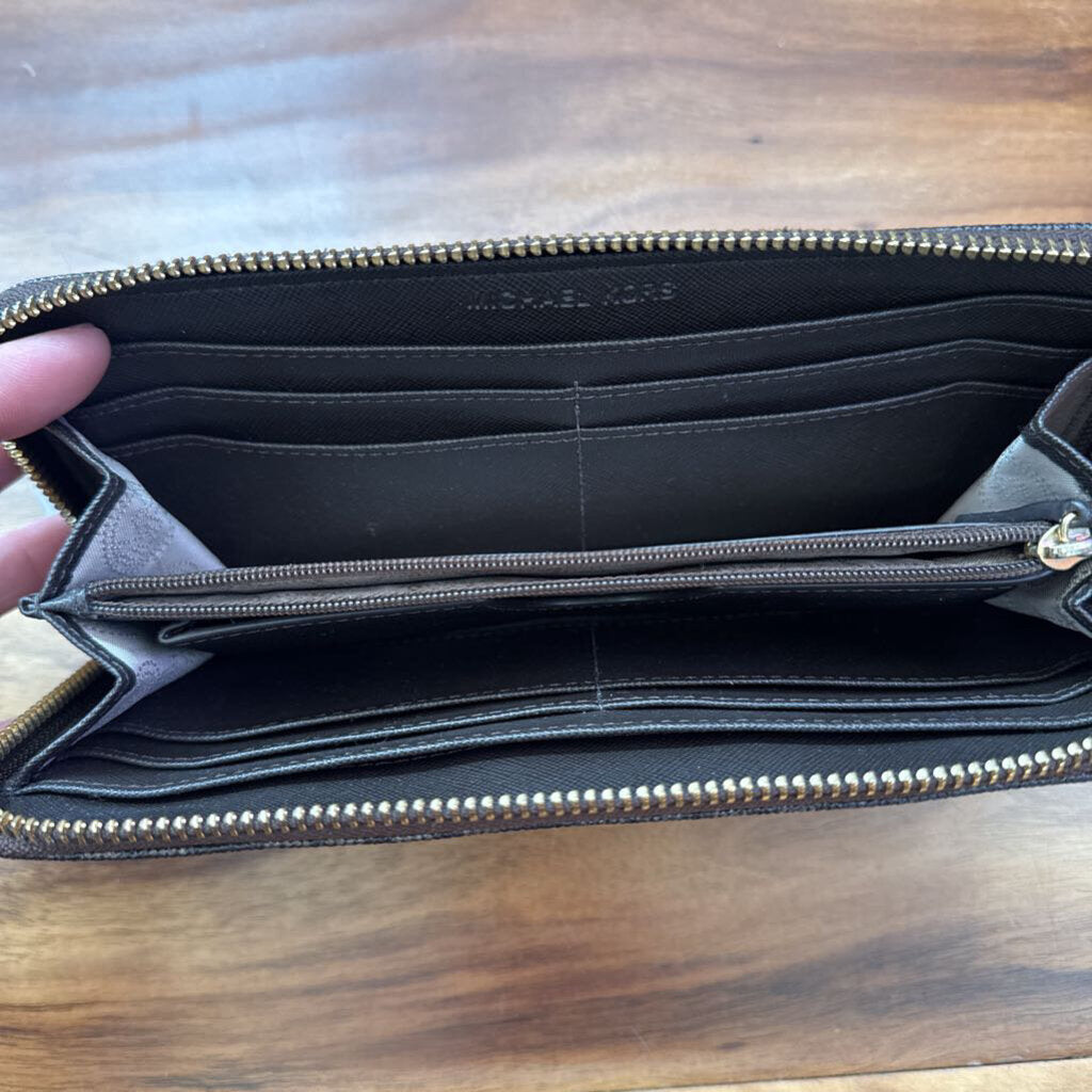 MICHAEL KORS,MK MONO WALLET ,BRN
