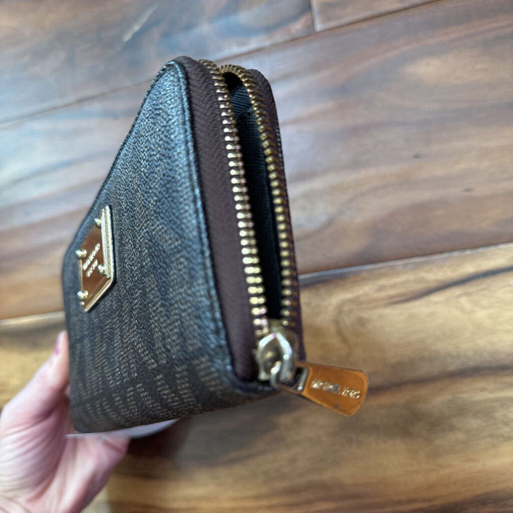MICHAEL KORS,MK MONO WALLET ,BRN
