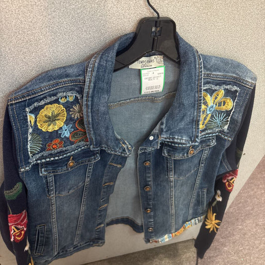 TEMPO PARIS,DENIM JACKET,MULTI ,S