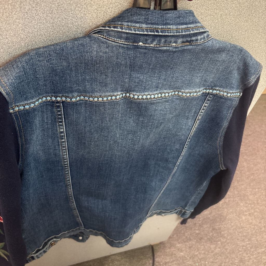 TEMPO PARIS,DENIM JACKET,MULTI ,S