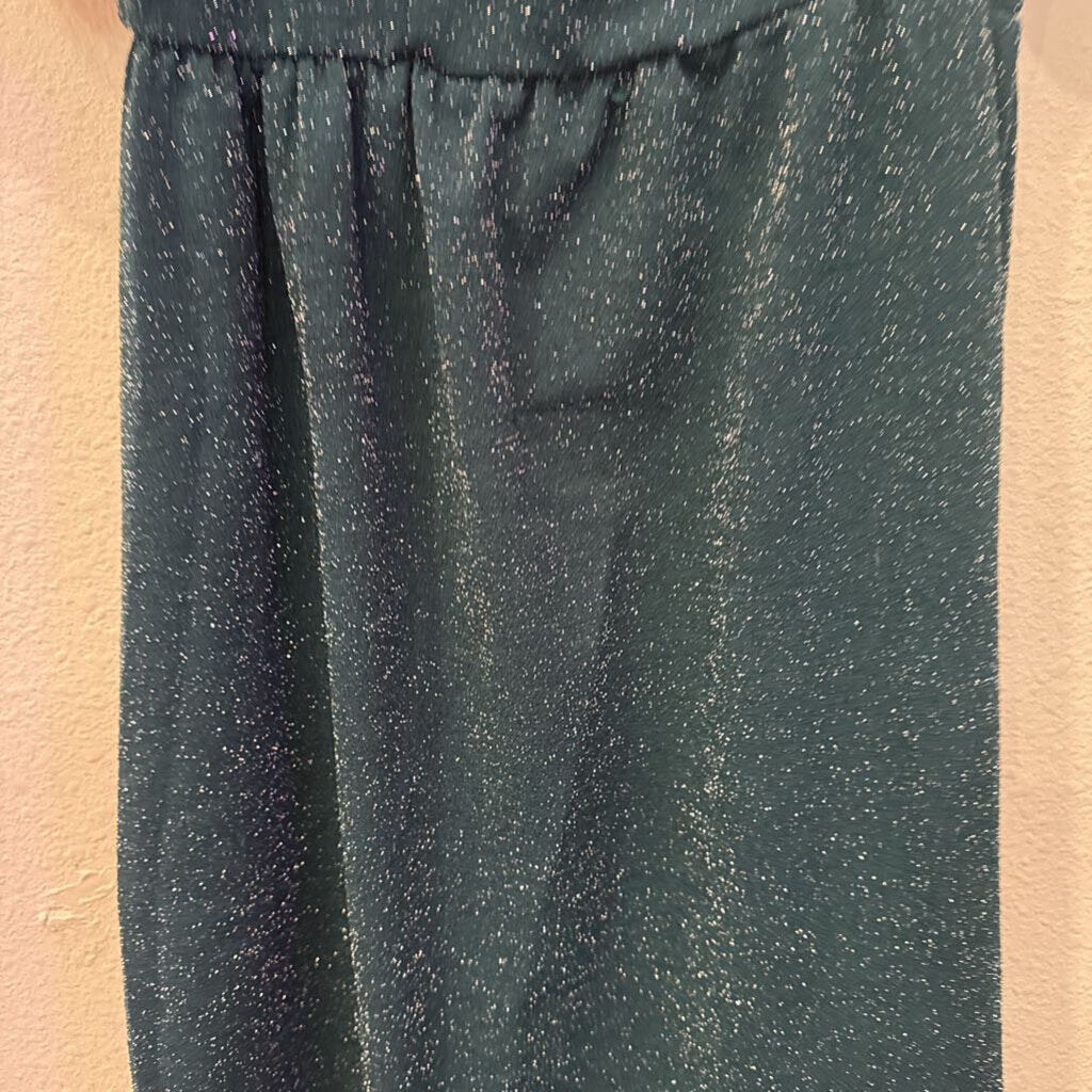 ALTAR STATE,SHIMMER OFF SHOULDER DRESS ,GREEN,M