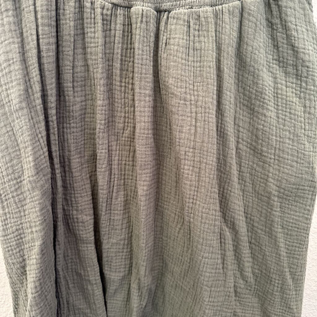 MADEWELL,RIBBED DRESS ,TEAL ,L