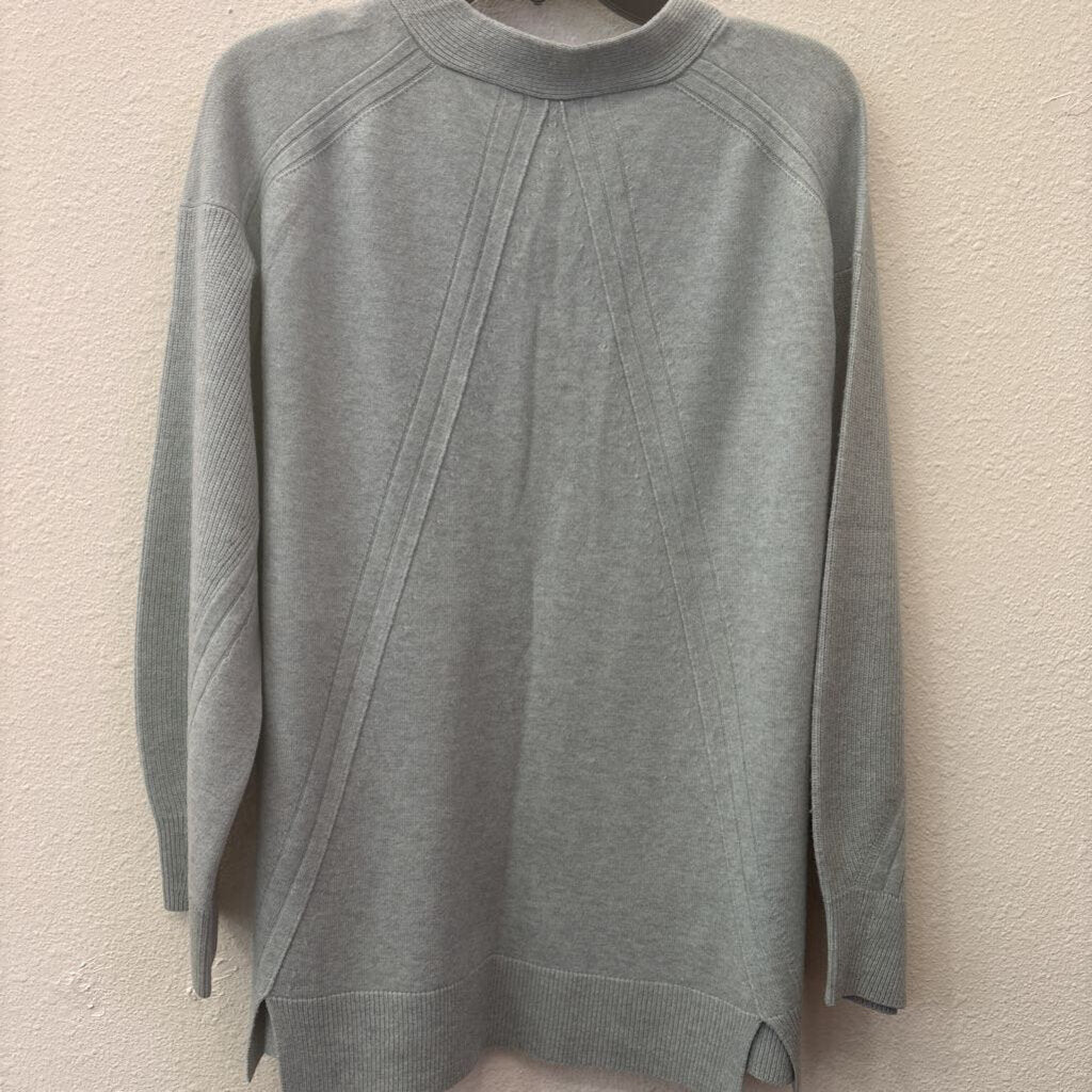 REPEAT,V NECK SWEATER,GRAY,42