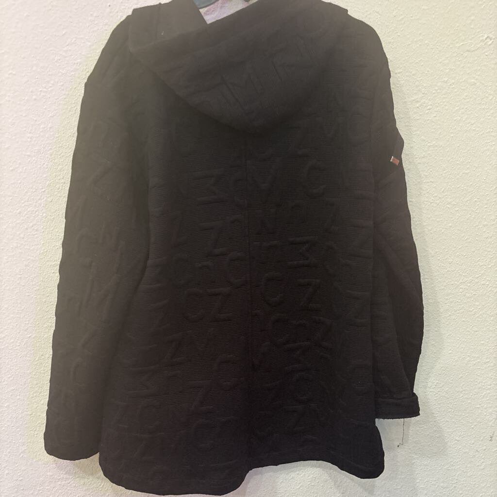 DOLCEZZA HOODED JACKET,BLACK,XL